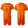 Maglia da Calcio Portiere Chelsea Orange 2022-23 per Bambino